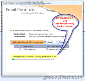 Как организовать свой почтовый ящик с новой надстройкой Email Prioritizer для Microsoft Outlook:: groovyPost.com
