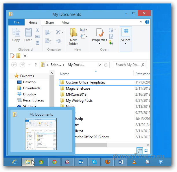 Сделайте Windows Explorer открытым для местоположения кроме библиотек