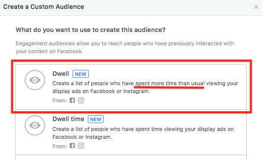  Facebook теперь позволяет ориентироваться на людей, которые потратили больше времени, чем обычно, на просмотр вашей рекламы.
