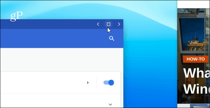 Разделенный экран Chromebook