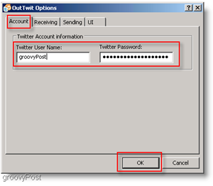 Твиттер внутри Outlook: настройка OutTwit