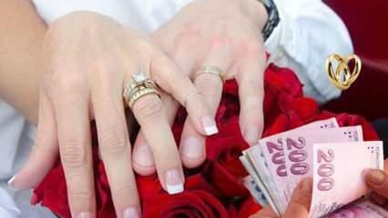 Приданое и компенсационная поддержка? Сколько стоит поддержка приданого в 2023 году? Государственная поддержка в размере 36 тысяч турецких лир для тех, кто выйдет замуж