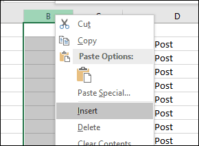 вставка строки или ячейки-3 Excel