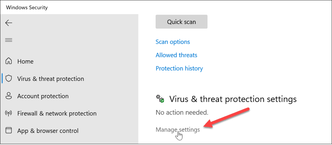 Включение или выключение защиты от несанкционированного доступа в Windows 11