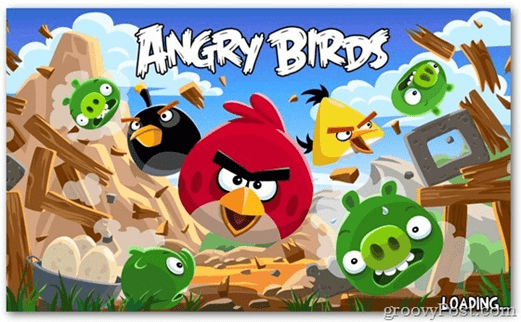 Angry Birds выходит в Facebook