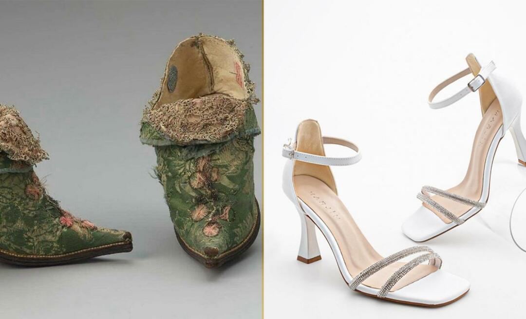 Модели обуви из прошлого в настоящее!