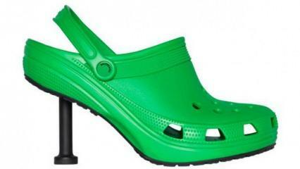Balenciaga и Crocs объединились, в результате появились туфли на шпильке!