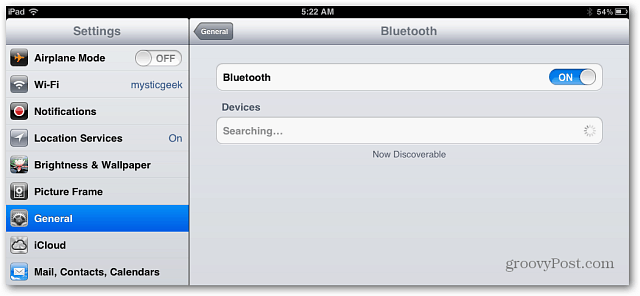 Подключите Bluetooth-клавиатуру к iPad