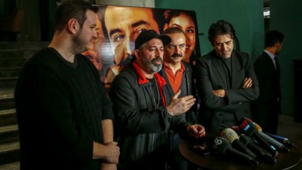 Цем Йылмаз и Шахан Гекбакар на премьере фильма «Йылмаз Эрдоган»!