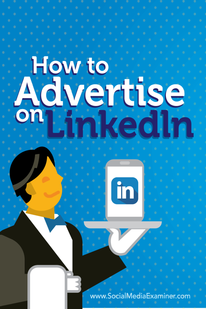 Как размещать рекламу в LinkedIn: специалист по социальным медиа