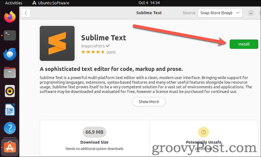 Установите Sublime Text в Ubuntu