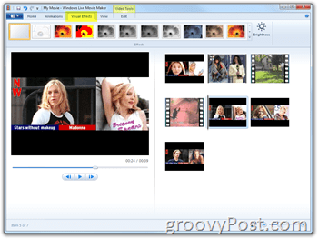 Microsoft Windows Live Movie Maker - Как сделать домашние фильмы Мадонны