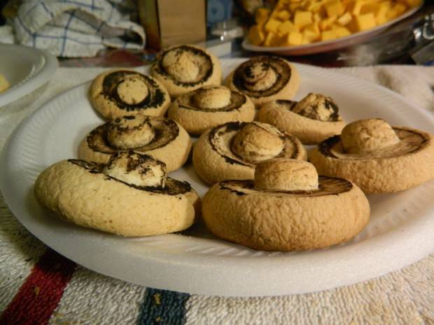 рецепт печенья с грибами