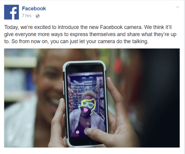 Facebook запускает Facebook Stories по всему миру.