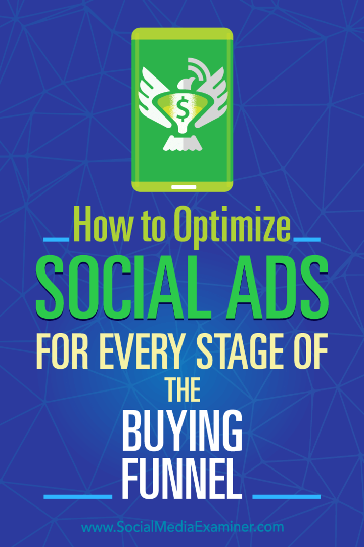 Как оптимизировать социальную рекламу для каждого этапа воронки покупки: специалист по социальным сетям