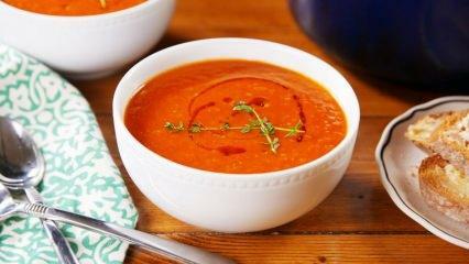 Как сделать томатный суп проще всего? Советы по приготовлению томатного супа в домашних условиях