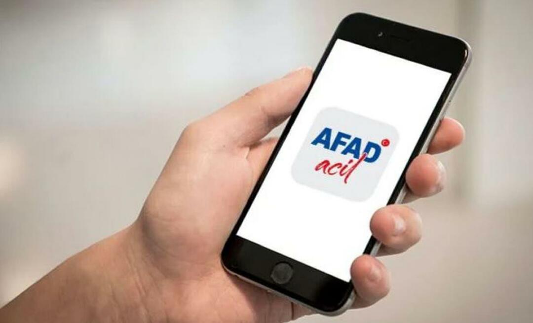 Что такое приложение экстренного вызова AFAD? Что делает приложение экстренного вызова AFAD?