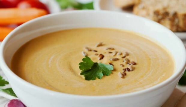 Вкусный рецепт супа из жареных баклажанов