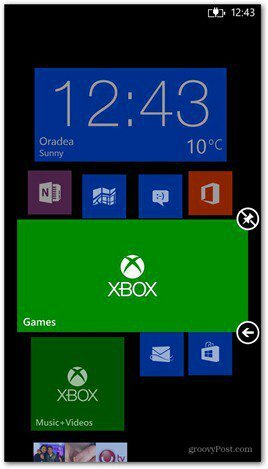 Windows Phone 8 настроить плитки 4