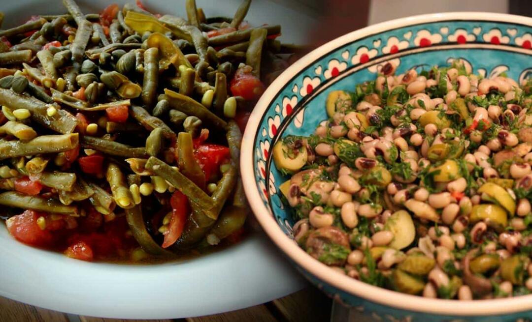 Как приготовить салат из вигны, как свежей, так и сухой? Разные рецепты салатов с черноглазым горошком...