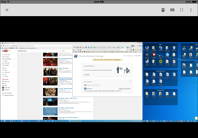 удаленное взаимодействие в Windows 8.1 ПК
