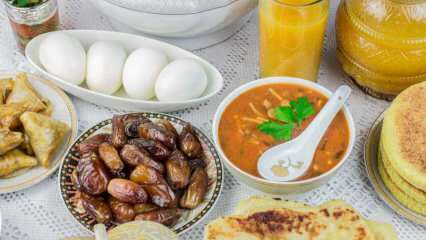 Каковы пути сбалансированного питания в Рамадан? Что следует учитывать в сахуре и ифтаре?