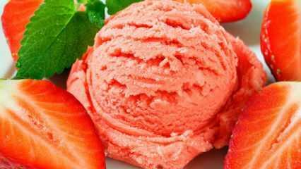Как приготовить самое простое клубничное мороженое? Советы по рецепту клубничного мороженого