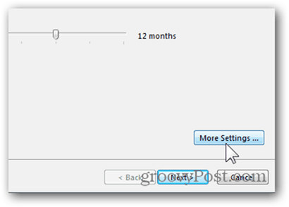 Добавить почтовый ящик Outlook 2013 - нажмите Дополнительные параметры