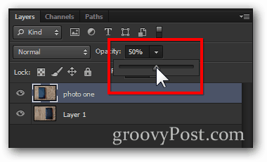 непрозрачность изображения уменьшить шаг 2 Photoshop