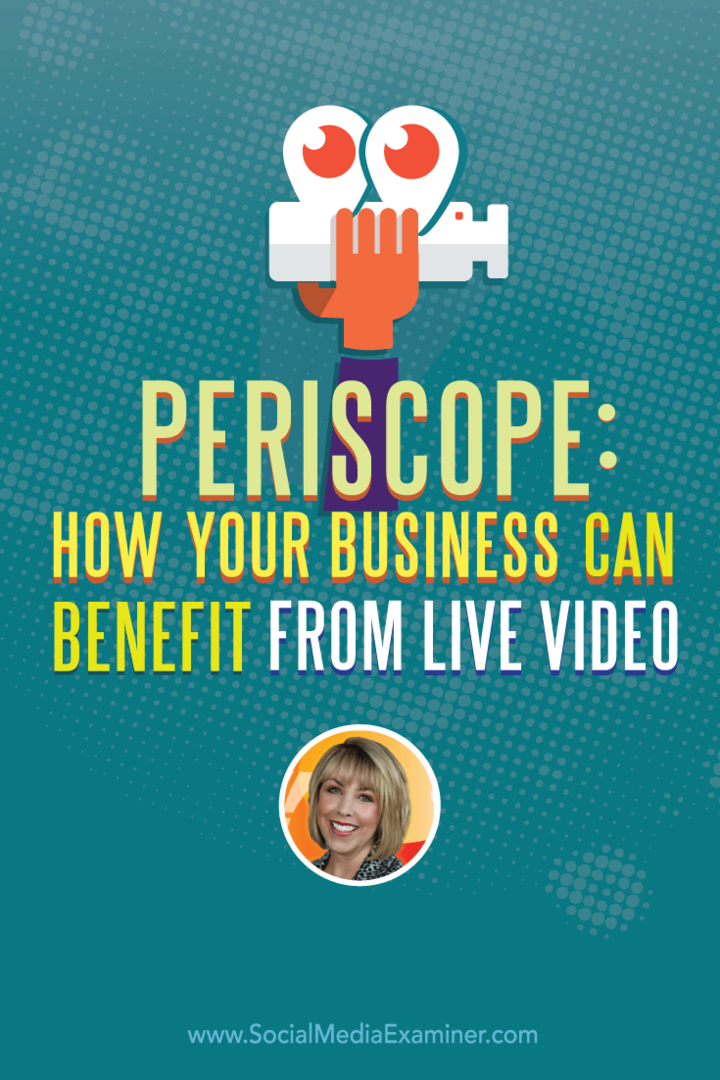 Periscope: как ваша компания может извлечь выгоду из живого видео: эксперт по социальным сетям
