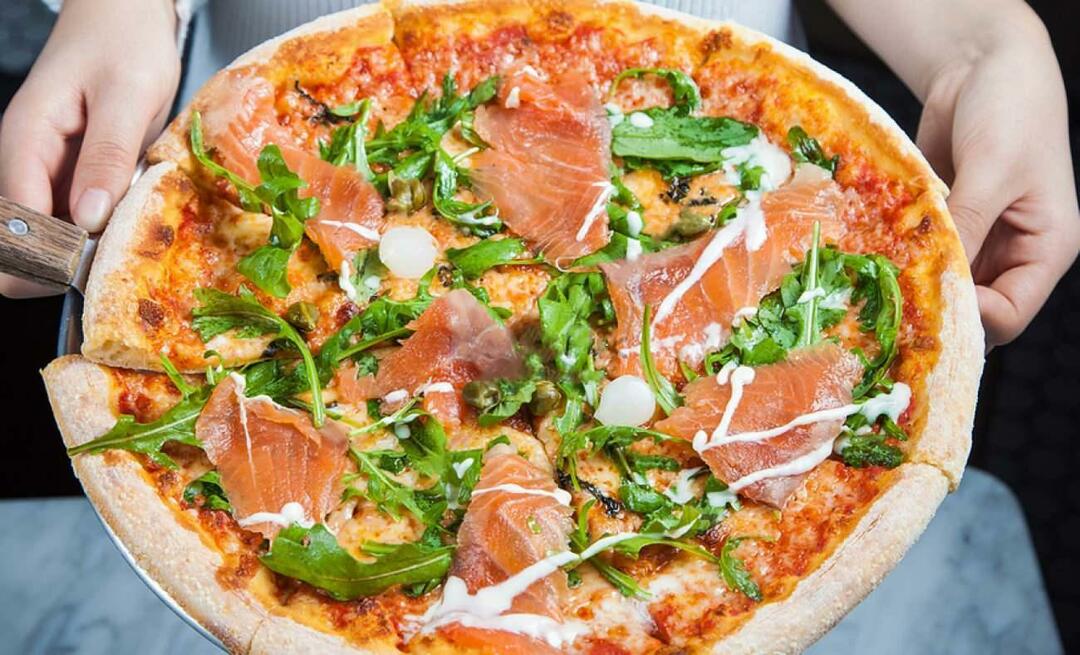 Как приготовить пиццу с лососем? Потрясающий рецепт пиццы с копченым лососем