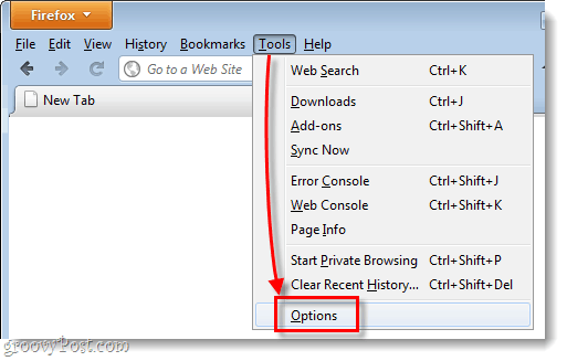 Firefox 4 старые опции меню