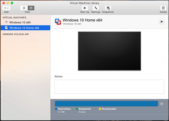Создайте пользовательскую виртуальную машину Windows 10 на Mac с VMware Fusion 8