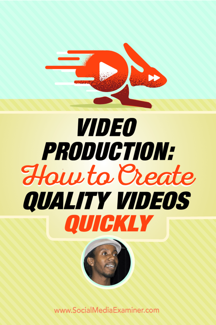 Видеопроизводство: как быстро создавать качественные видео: специалист по социальным медиа
