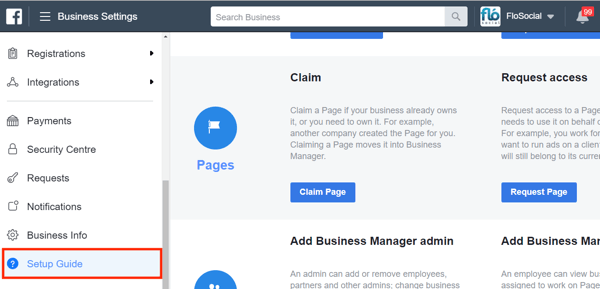 Используйте Facebook Business Manager, шаг 25.
