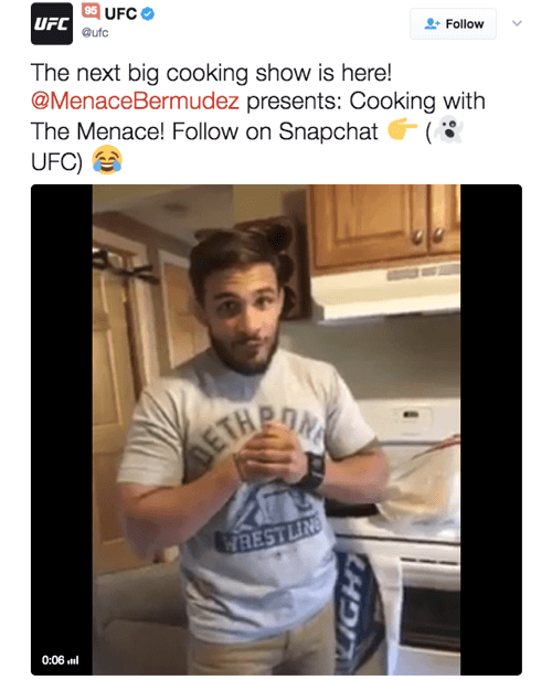 Кулинарный сериал UFC пользуется популярностью у зрителей.