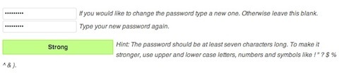 добавление нового пароля