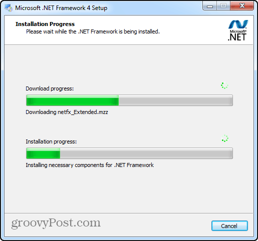 установить .net