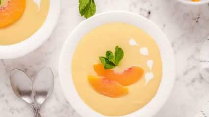 Спаситель лета, рецепт холодного персикового супа! Освежающий холодный персиковый суп