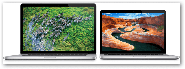 сетчатки MacBook Pro