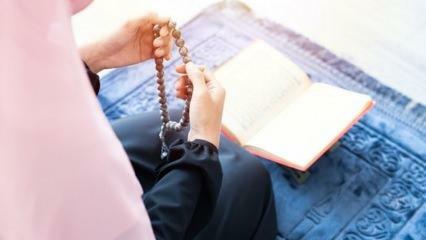 Как сделать молитву тасбих? Молитвы и зикр, которые следует читать после молитвы