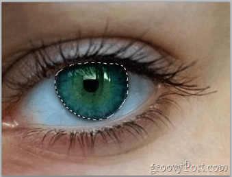 Основы Adobe Photoshop - Выбор человеческого глаза