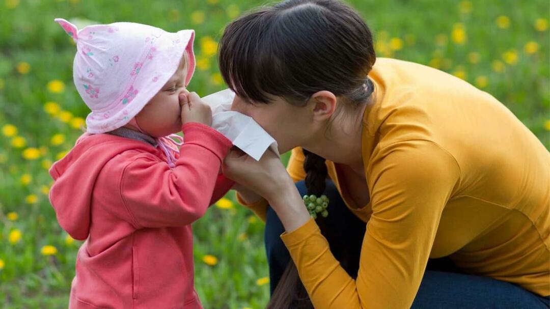 Что такое сезонная аллергия у детей? Смешивается ли это с холодом? Что полезно при сезонной аллергии?