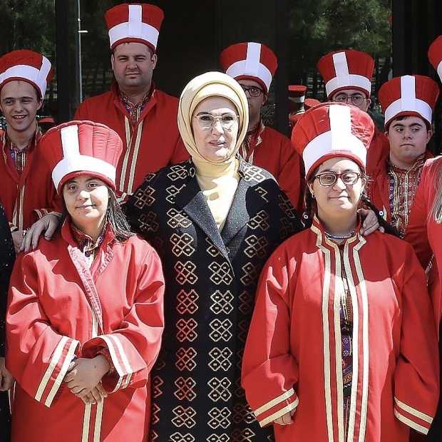 Первая леди Эрдоган открыла Центр для инвалидов и специального образования