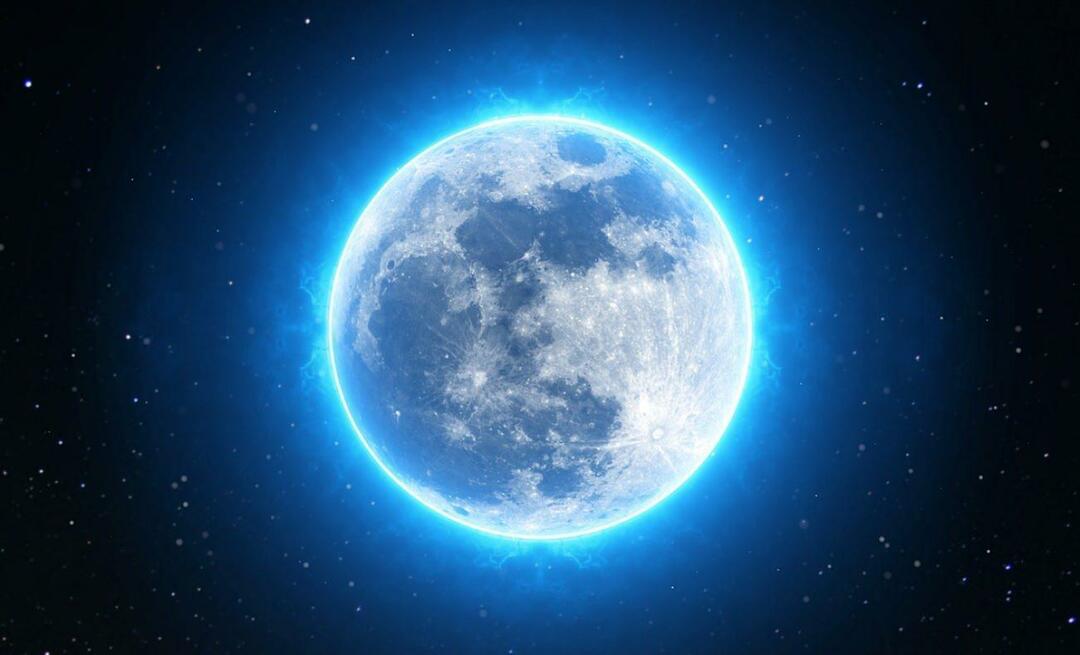 Что такое Голубая Луна? Когда наступит Голубая Луна? Будет ли его видно из Турции? 