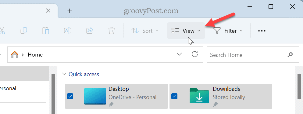 Отключить флажки в Windows 11 