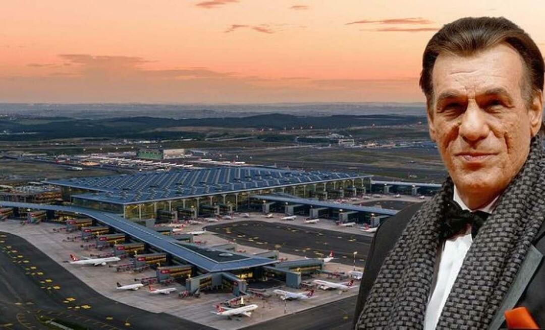 Всемирно известный актер Роберт Дави восхитился аэропортом Стамбула!