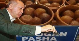 В Косово начали продавать десерт «Эрдоган-паша»! Эти изображения стали повесткой дня в социальных сетях.