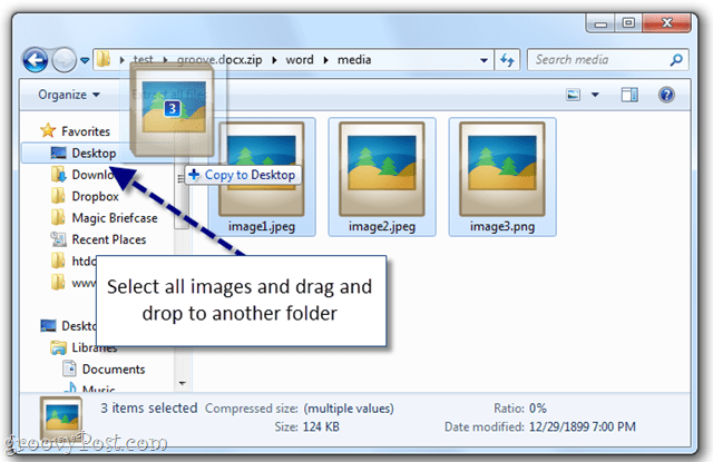 Простой способ извлечь изображения из документа Word в Windows 7 [Office 2007/2010]