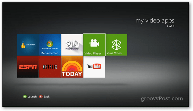 Xbox Video Player